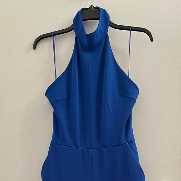 Express Pants & Jumpsuits Express Stylish Royal Blue Jumpsuit Pantsuit Poshmark